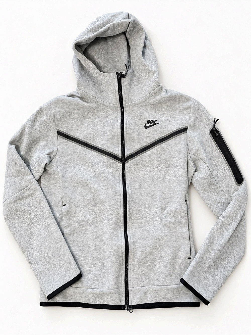 Nike Sportswear Tech Fleece Full-Zip Windrunner Hoodie Windrunner Hoodie Gray &